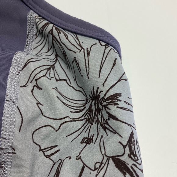 NWOT - Free People Women's Fired Up Yoga Sports Bra - Purple Combo - Picture 9 of 10